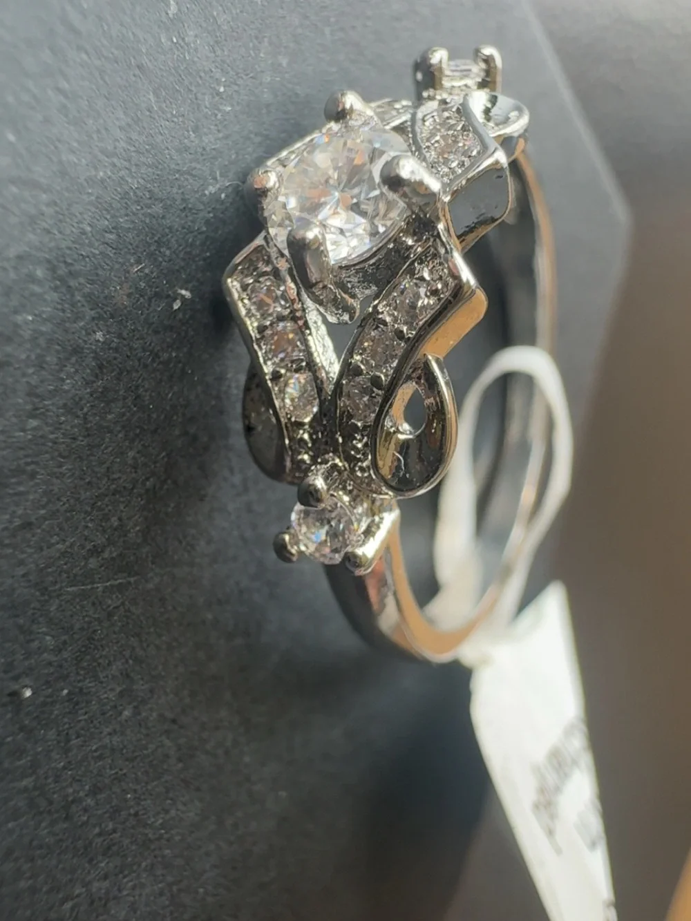 Sterling Silver Moissanite VVS1